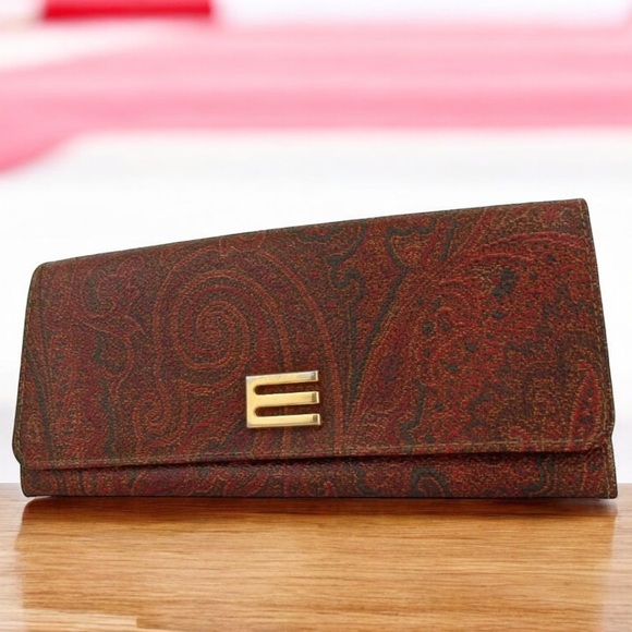 ETRO Signature Paisley Continental Wallet 😍❤️ - Picture 7 of 17